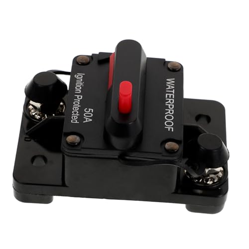 LALADEFIEE Disyuntor Con Desconexión Aire Acondicionado Protección Cortocircuitos Interruptor Desconexión Exterior Bloque Fusibles Auto Yacht Rv