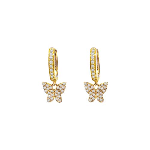 Boucle d'oreille pour la Saint-Valentin en argent 925 motif abeille