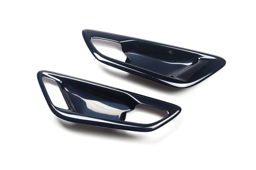 SecondStage トヨタ ヴェルファイア/アルファード40系対応 フロントドアベゼルパネル シートメモリー装備車専用 ミッドナイトシリーズ ミッドナイトブルー T747MNB