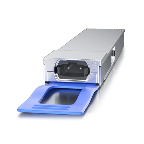 Image of 10Gtek OSFP 400G Flat-top MMA4Z00-NS400 (50m), Compatible for NVIDIA, multimode transceiver, up to 50-Meter@ OM4 MMF, MPO-12 /APC Interface