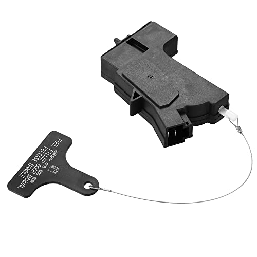 X AUTOHAUX Fuel Door Lock Actuator 81590-2T000 for Hyundai Sonata 2015-2019, Kia Optima 2011-2020 - Filler Opener, Gas Release Handle, Black