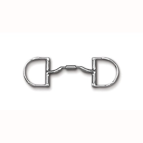 Myler English Pony Dee with Hooks with Low Port Comfort Snaffle™ MB 04, 4 1/2