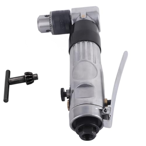 Trapano Pneumatico, Trapano Reversibile Ad Angolo d'aria da 90 Gradi Utensile Super Potente per Perforazione Pneumatica con Mandrino da 3/8 Pollici, Avvitatori per Trapano