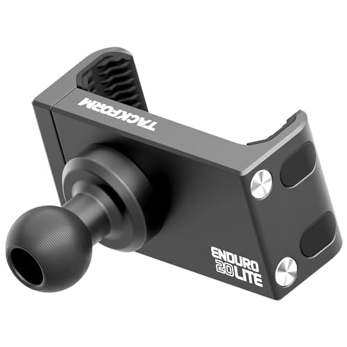 Tackform Enduro 20LITE Phone Holder - Spring Tension Optimized for in Vehicle Use Truck and Fleet Rock Crawling | 20mm Aluminum Ball