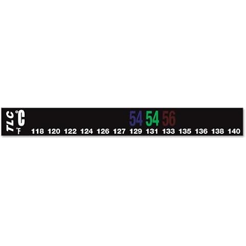 DigiTemp 13 Level Horizontal Liquid Crystal Dual Scale Thermometer 48-60C (118-140F) Cover