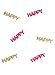Produktbild Santex Confettis Happy Fuschia et dorés