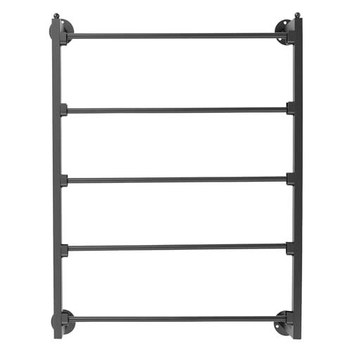 5-Tier Wall Mounted Scarf Rack