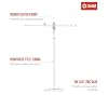 G4M Telescopic Boom Cast Base Microphone Stand #1