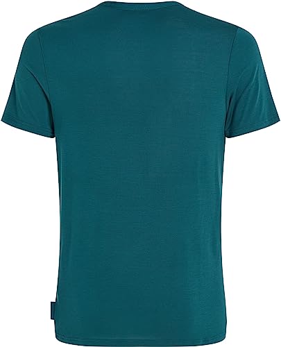 Calvin Klein Herren T-Shirt Kurzarm S/S Crew Neck Stretch, Blau (Atlantic Deep), XL – Ansicht 6