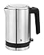 WMF Küchenminis Mini Reise-Wasserkocher Edelstahl 0,8l, elektrischer Wasserkocher mit Kalkfilter, 1800 W, kleiner Teekocher, edelstahl matt
