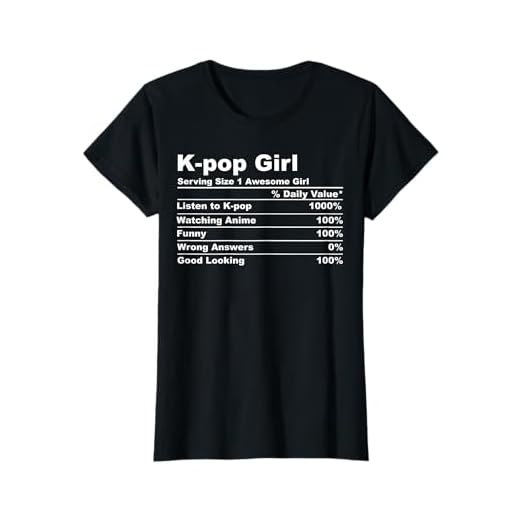 K-pop Girl Kpop Anime Gift T-Shirt