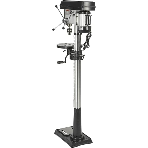 Klutch 13-Inch 16-Speed Floor Drill Press