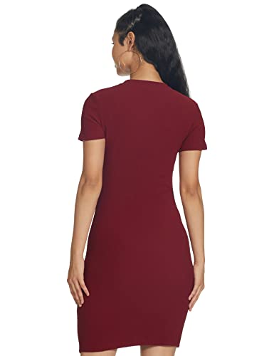 Image of Parx Women's Synthetic A-Line Knee-Length Dress