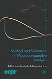 Method and Substance in Macrocomparative Analysis (ECPR Research Methods)
