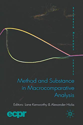 Method and Substance in Macrocomparative Analysis (ECPR Research Methods) view 2