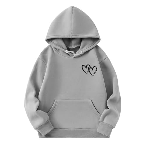 Pull à capuche fille vêtement tendance enfant avec manches longues