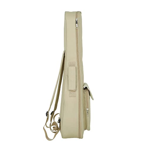 Housse de guitare 61 cm en coton imperméable pour ukulélé Double bandoulière rembourrée Sac de transport pour guitare - Les Beatles, Paul McCartney, John Lennon, RIngo Starr, George Harrison Housse de guitare 61 cm en coton imperméable pour ukulélé Double bandoulière rembourrée Sac de transport pour guitare – Image 6