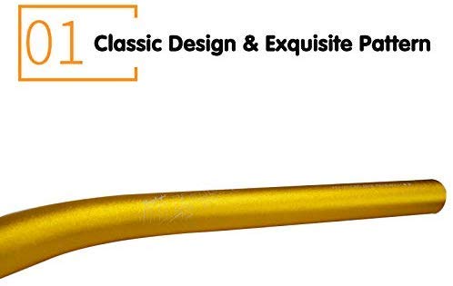 WAKE Manubrio MTB Manubri per Bicicletta 31.8 *