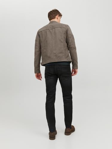 Image of JACK & JONES Male Faux Suede Jacket Faux Suede Jacket