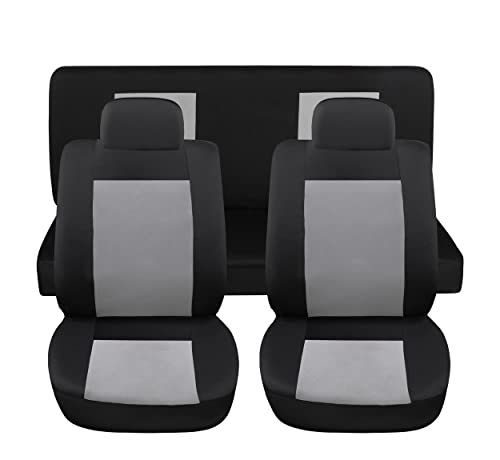 Auto Accessori Lupex Housses de siège auto universelles | Gris | Set avant et arrière | No Suv Cover