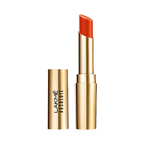 Image of Lakme Absolute Matte Ultimate Lip Color with Argan Oil, Orange Country, 3.4 g