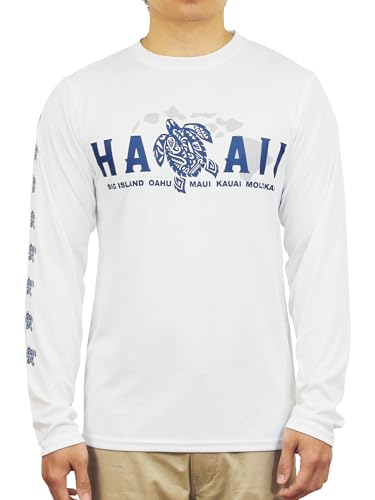 Hawaii Long Sleeve Dry-Fit Active Men's T-Shirt4