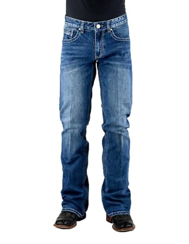 Tin Haul Western Jeans Mens 1661 Jagger Blue 10-004-1661-7001 BU
