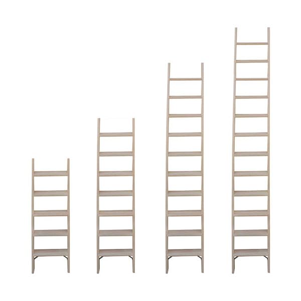 Echelle Mezzanine en Bois de Longueur 2.84m pour Atteindre 2.60m - HIM18011