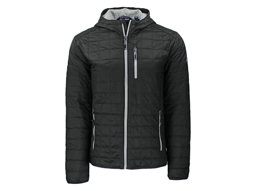 Cutter & Buck Rainier Primaloft Eco Mens Full Zip Hooded Jacket