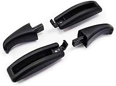 AONED Front Seat Tilt Lever Handles and Cover Caps (Left and Right) for Golf MK1 MK2 MK3, Jetta MK2, Scirocco MK2, Corrado, Caddy