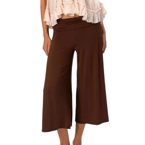 Pantalon gaucho court stretch et fluide offrant une liberté de mouvement maximale pour femme