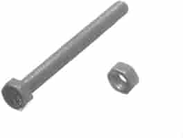 Bulloni Testa Esagonale Set Di 4 Viti A Testa Esagonale M8 X 25 Mm - Acciaio BZP, Colore Argento, Marca Merriway Set Viti Fai Da Te - Foto 6