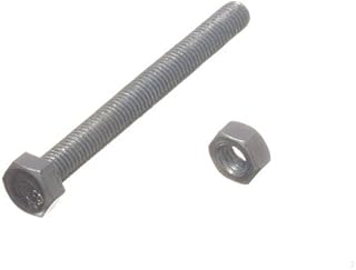 One Stop DIY 500 x HEX BOLTS SET SCREW 4.8 GRADE M5 50MM BZP ZINC PLATED NEW