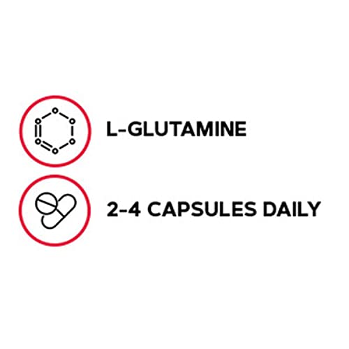 Gnc Pro Performance L-Glutamine, 90 Capsules, Supports Muscle Recovery #TOP2