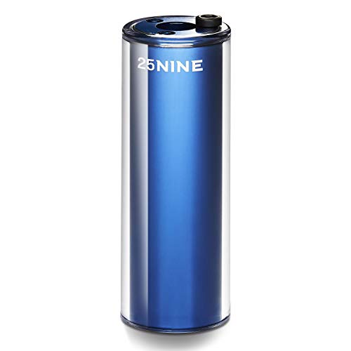 25NINE BMX Bike Pegs – Aluminum Core with PC Outer Sleeve – Blue - Thumbnail 4