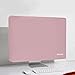 MOSISO Monitor Dust Cover 22, 23, 24, 25 inch Anti-Static Dustproof LCD/LED/HD Panel Case Computer Screen Protective Sleeve Compatible with iMac 24 inch, 22-25 inch PC, Desktop and TV, Pink