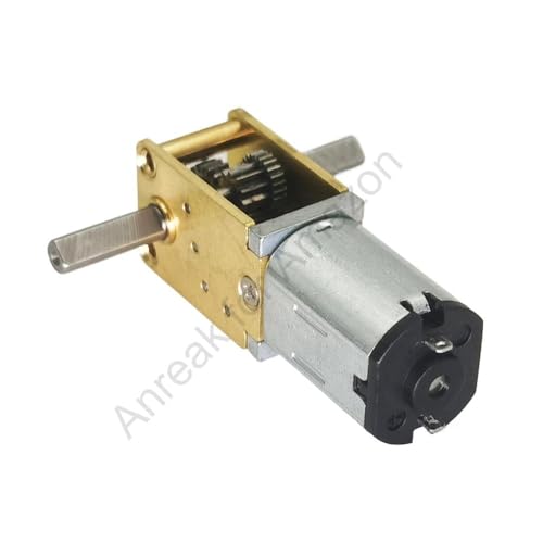 Image of 2Pcs DC 12V 27RPM Φ3x10mm Double Shaft GW1812 N20 Gear Motor Drive Reducer 3-12V 4-381RPM Miniature Worm for DIY RC Toys (12-27)
