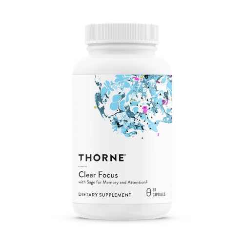THORNE Clear Focus Nootropic Supplement