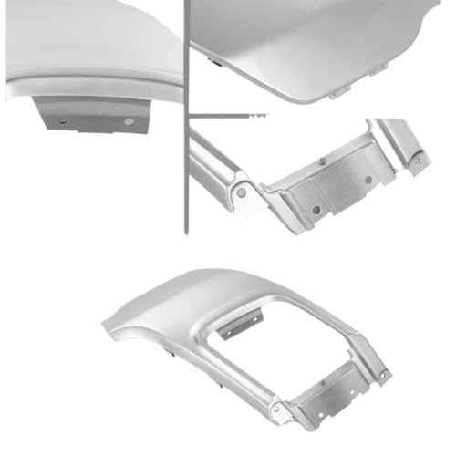 Moldura de parachoques trasero compatible con Evoque Dynamic 2012-2018 plástico de alta densidad 3