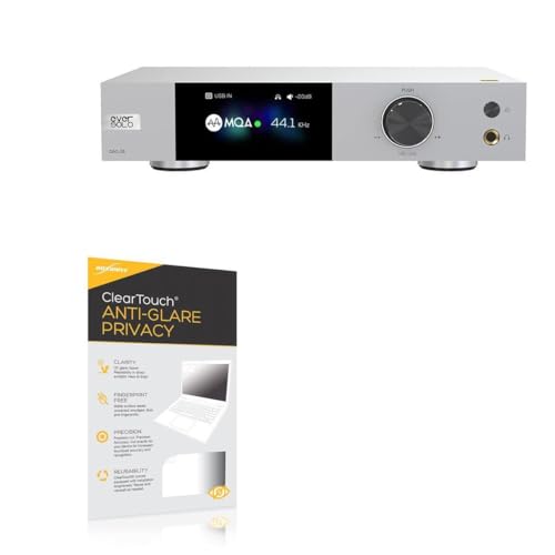 BoxWave Screen Protector Compatible with Eversolo DAC-Z6 - ClearTouch Anti-Glare Privacy (2-Pack), Privacy Screen Protector Flexible Film Anti-Glare