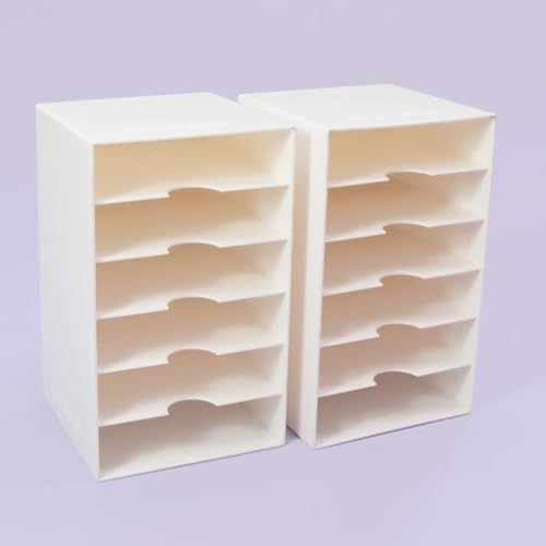 Image of Craftelier - Distress Oxide Ink Storage Racks | Capacity for 12 inks 7.5 x 7.5 cm (3.5 x 8 x 7.5 cm) | Size Approx. 3.3 x 8 x 7.8 cm (5.24 inch x 3.15 inch x 3.07 inch)