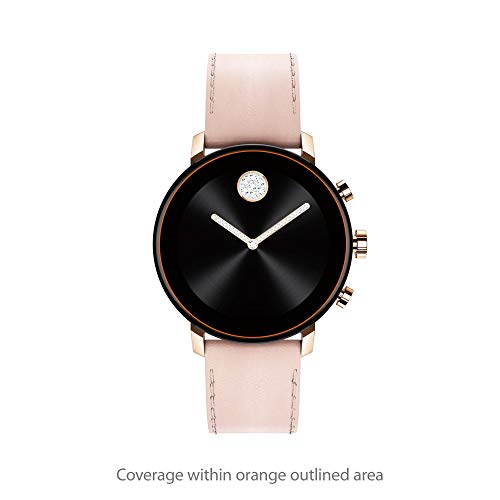 Protector de pantalla BoxWave ClearTouch Crystal para Movado Connect 2.0 de 40 mm (pack de 2) 3