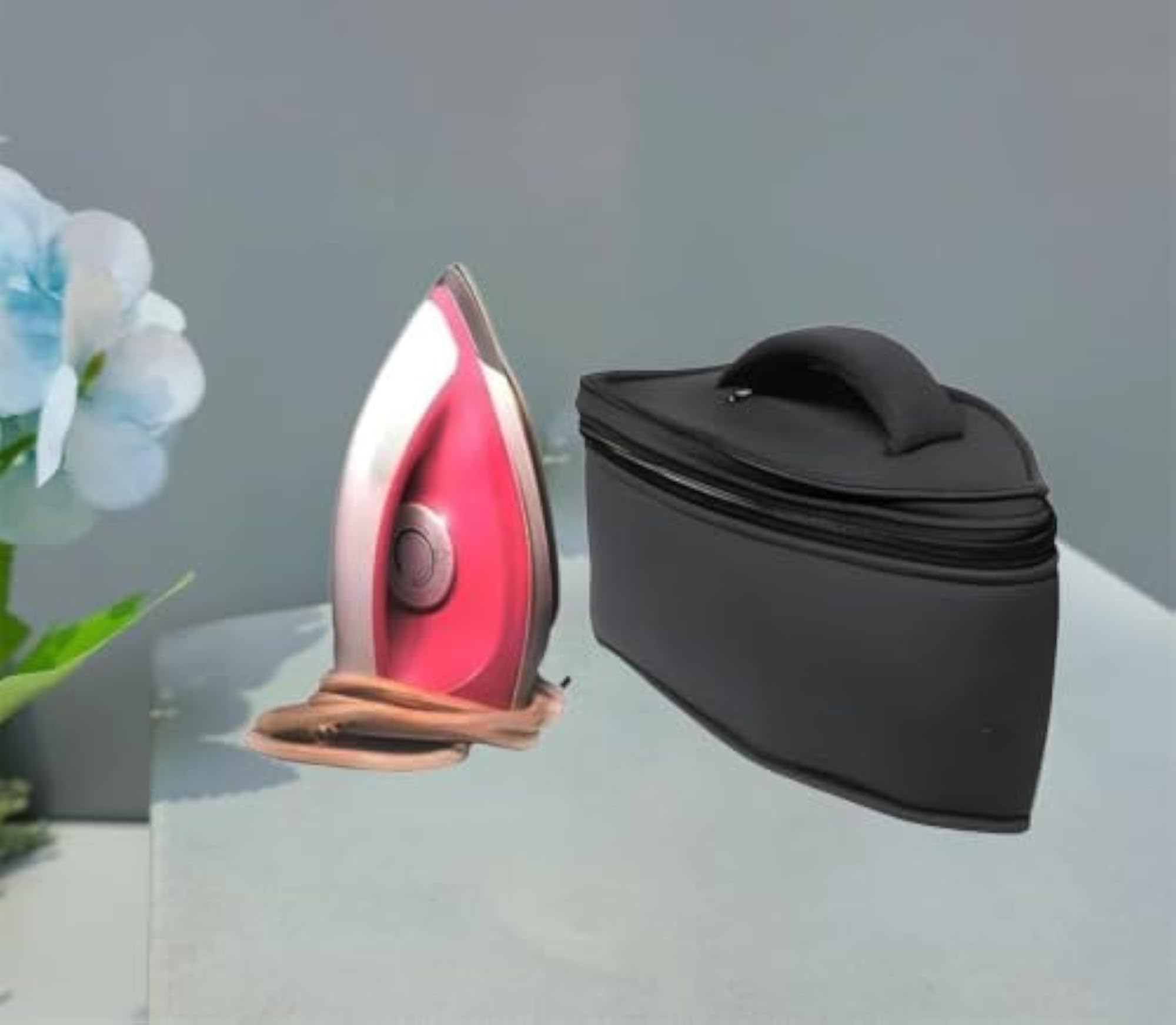 Portable Iron Storage Case, Travel Iron Bag with Handle
