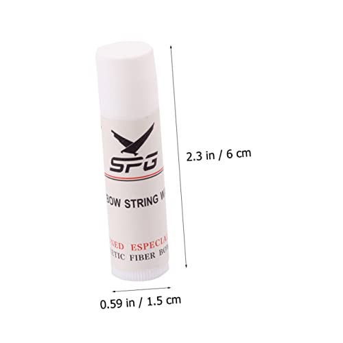 BRIGHTFUFU Corda cera de corda cera de cera cera protetora cera para tiro com arco portátil cera de