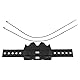 Motorrad-Auspuff-Schutz,Universal Silikon Motorrad Auspuff Motorcycle Exhaust Pipe Protector Schutzfolie Anti-Hot (Schwarz Farbe)
