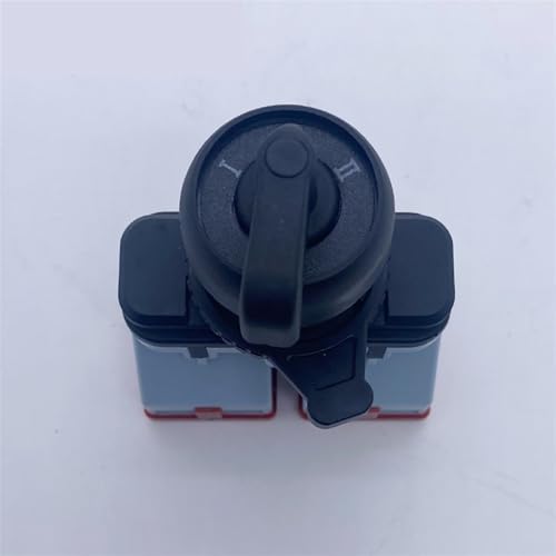 Interruptor giratorio 16A perilla selectora manual 2 posiciones 2NO2NC IIC T6 3