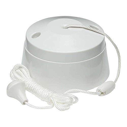 Knightsbridge SN8290 1-Way Pull Cord Switch 10A white 1W