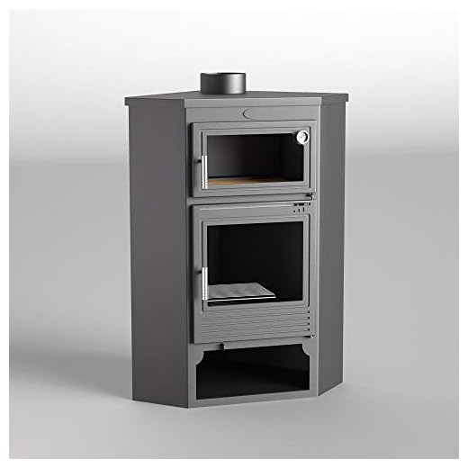 Fm estufa de leña modelo M-105 H con Horno