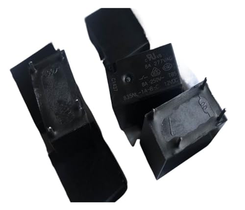 Relé 835NL-1A-B-C 12VDC de 4 pines y 8A componente para sustitución en placas electrónicas dañadas