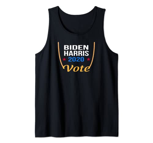 Election Joe Biden Kamala Harris 2020 Halskette Design Vote Tank Top